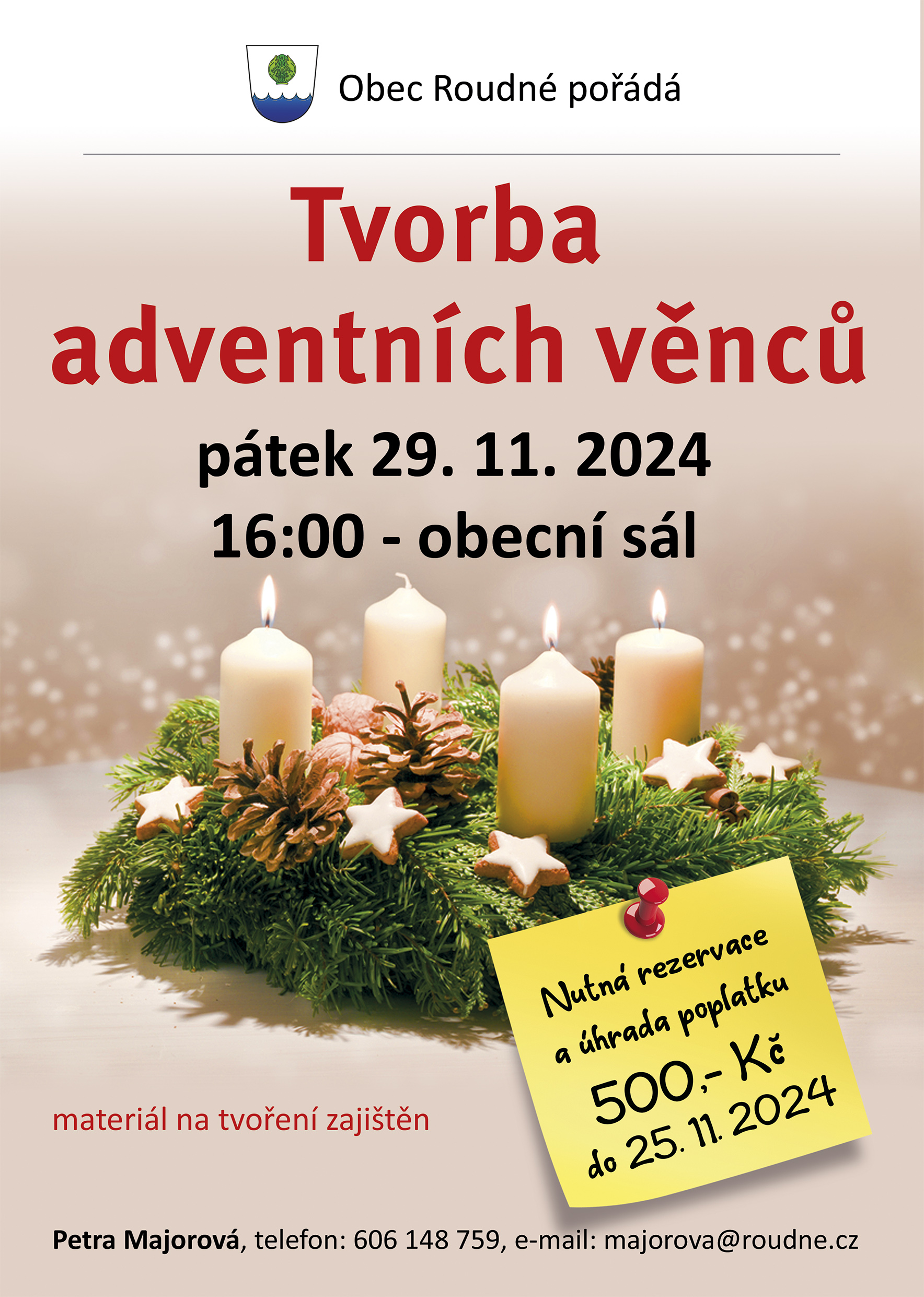 Tvoření adventních věnců